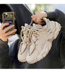 Sapatilha Masculina respirável para treinos ,  com sola grossa e confortável.